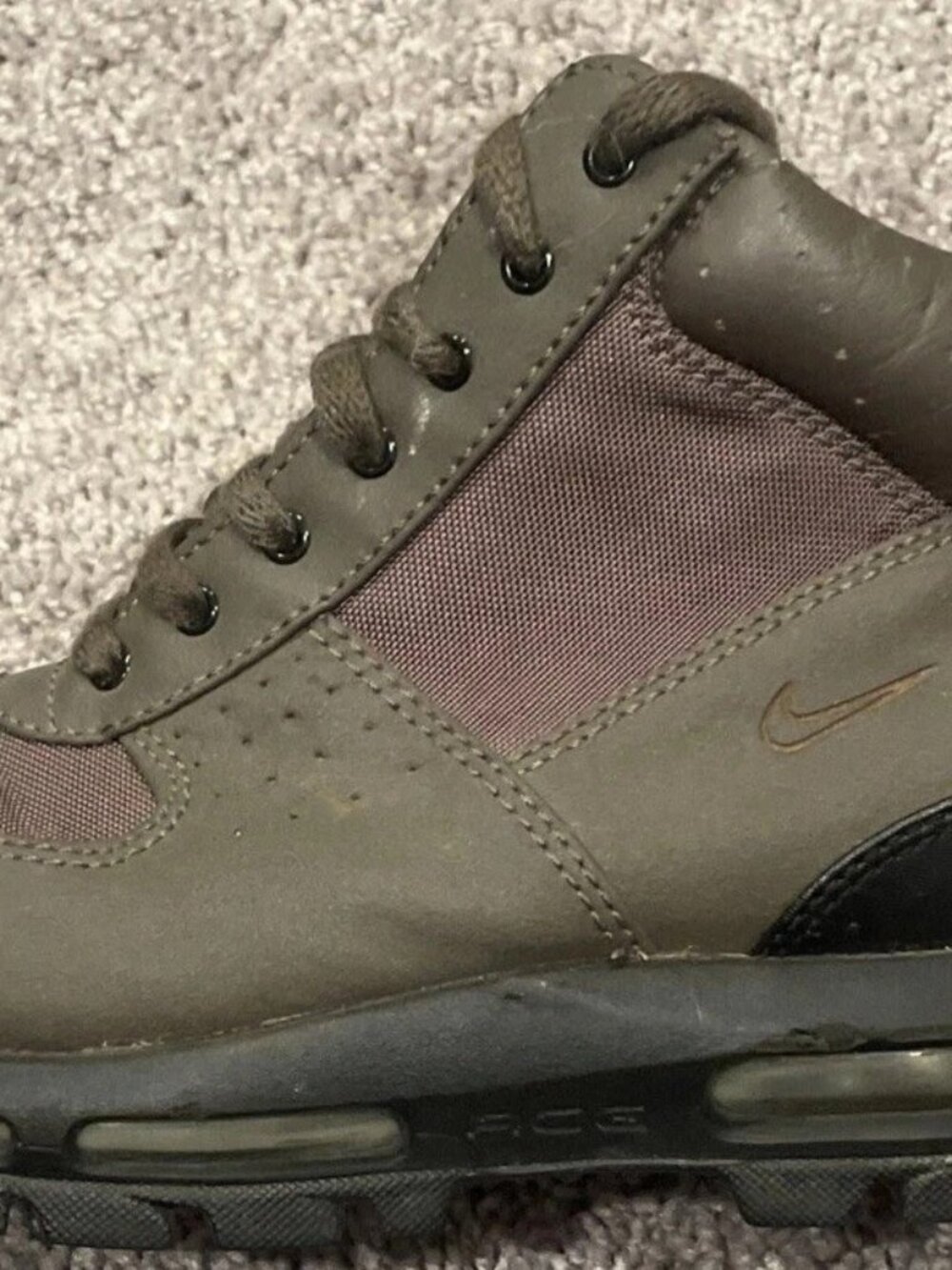 Rare Nike Air Max ACG OD Green Boot ACG 429744-001 Men's Size 8